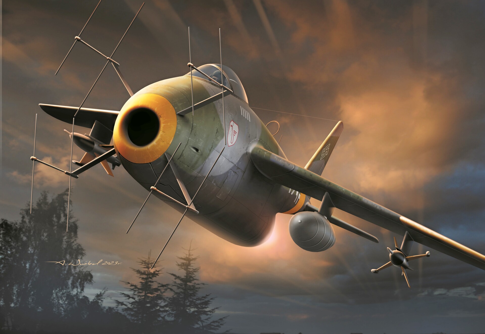 48010 Me P.1101 Nightfighter