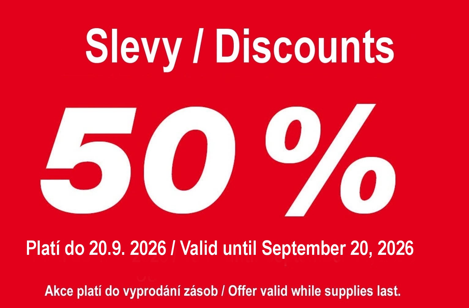 Sales - Slevy