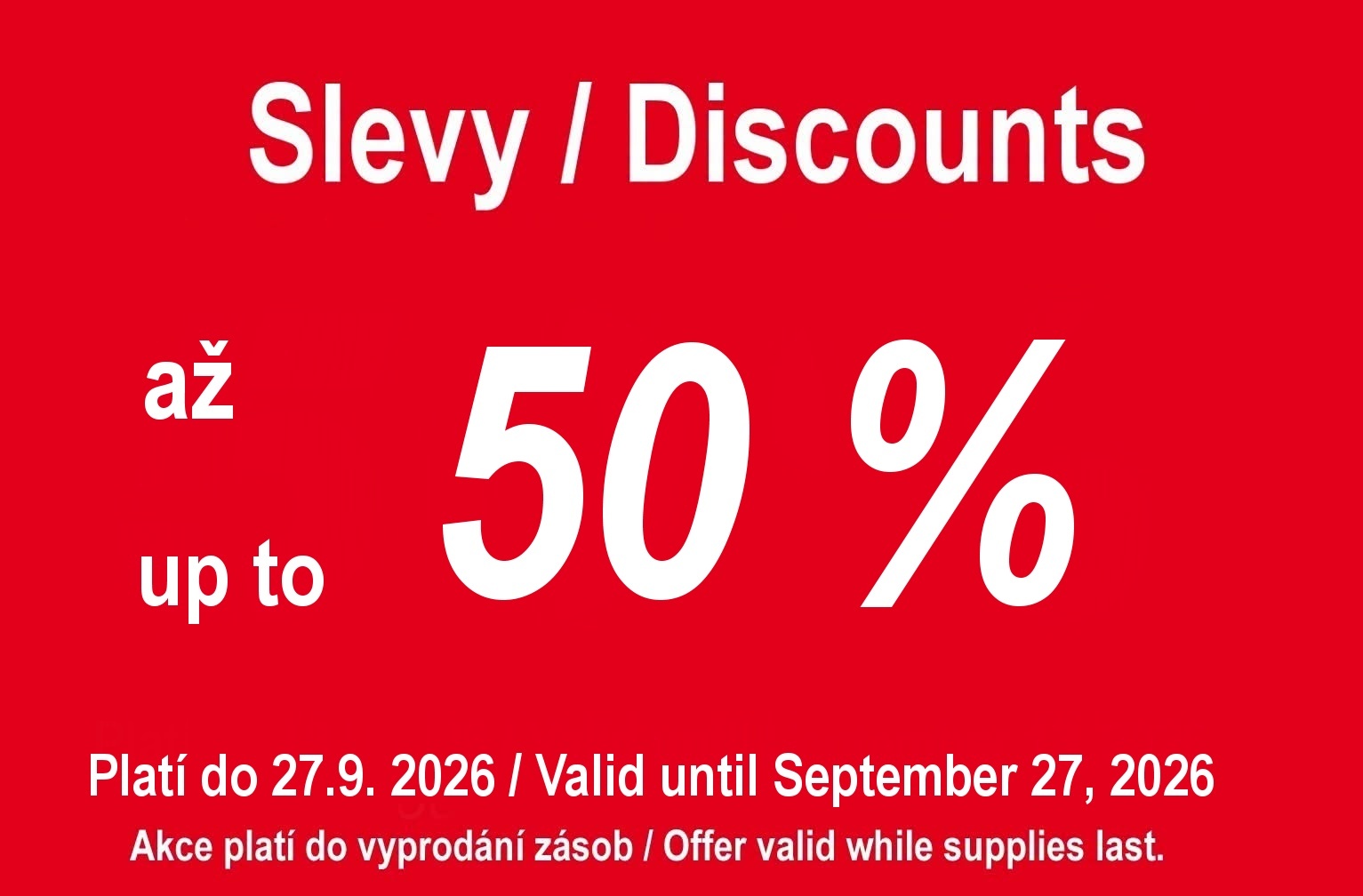 Sales - Slevy