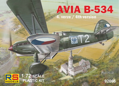 92064 Avia B.534 IV. version