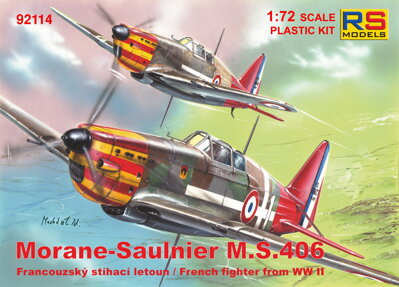 92114 Morane Saulnier MS.406 Vichy