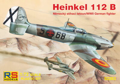 92263 Heinkel 112 B Spanish AF