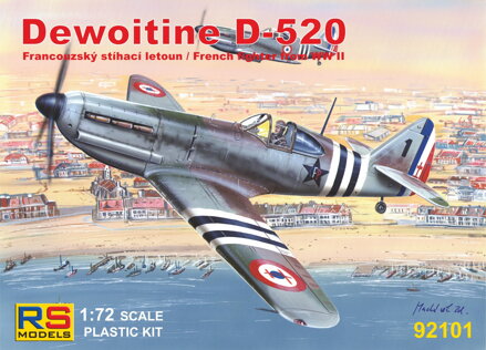 92101 Dewoitine D.520 Free France