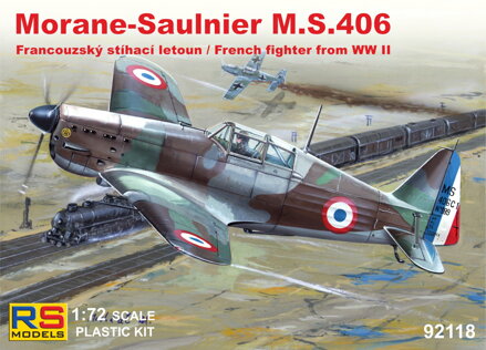 92118 Morane Saulnier MS.406 France 1940