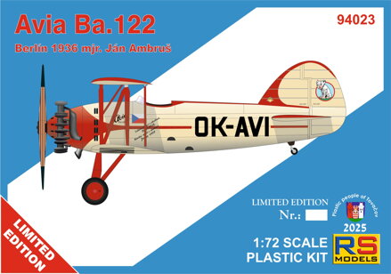 94023 Avia Ba.122 Berlin 1936