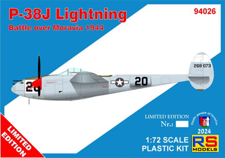 94026 P-38J 2LT David R. Miles "Battle over Moravia"