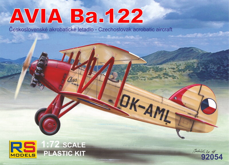 92054 Avia Ba.122 Castor II and Pollux engine