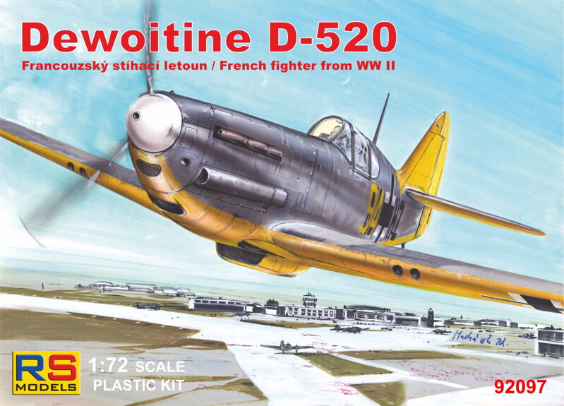 92097 Dewoitine D.520 Luftwaffe