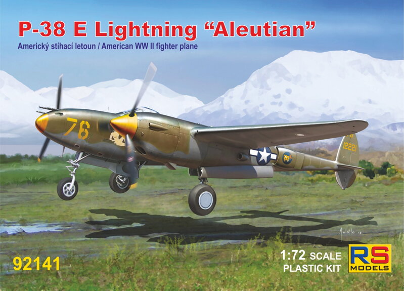 92141 P-38 E Lightning