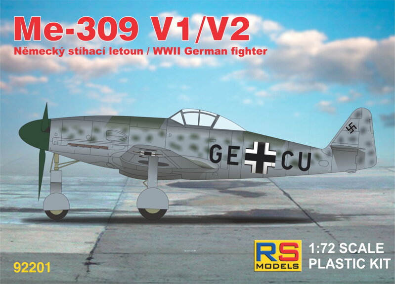 92201 Messerschmitt Me 309 V1 & V2