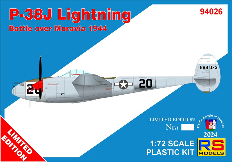 94026 P-38J 2LT David R. Miles "Battle over Moravia" 94026 P-38J 2LT David R. Miles "Battle over Moravia"