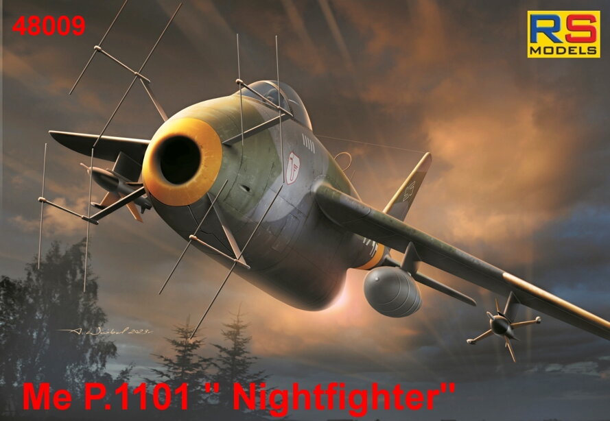 Messerschmitt P.1101 comming soon!
