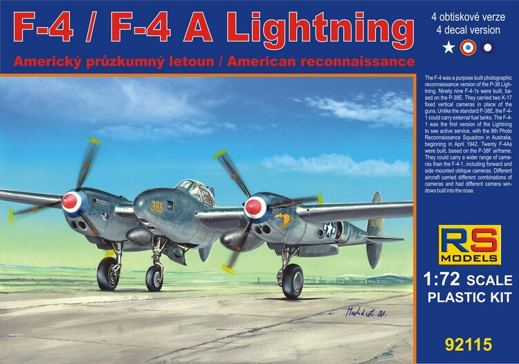 RS models 92115 F-4A Lightning