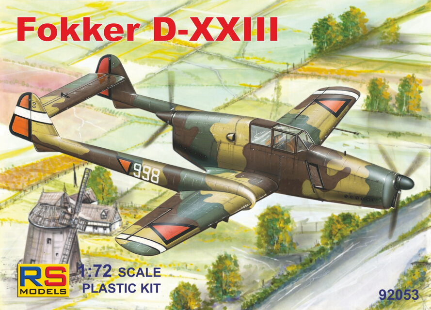 RS models Fokker D-XXIII