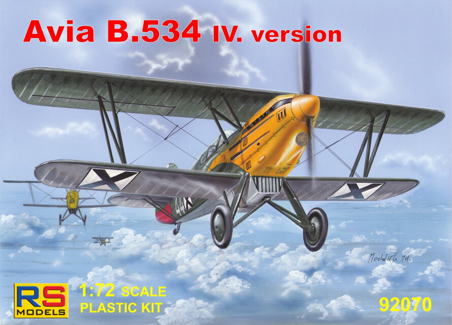 RS models 92070 Avia B.534 ČLH