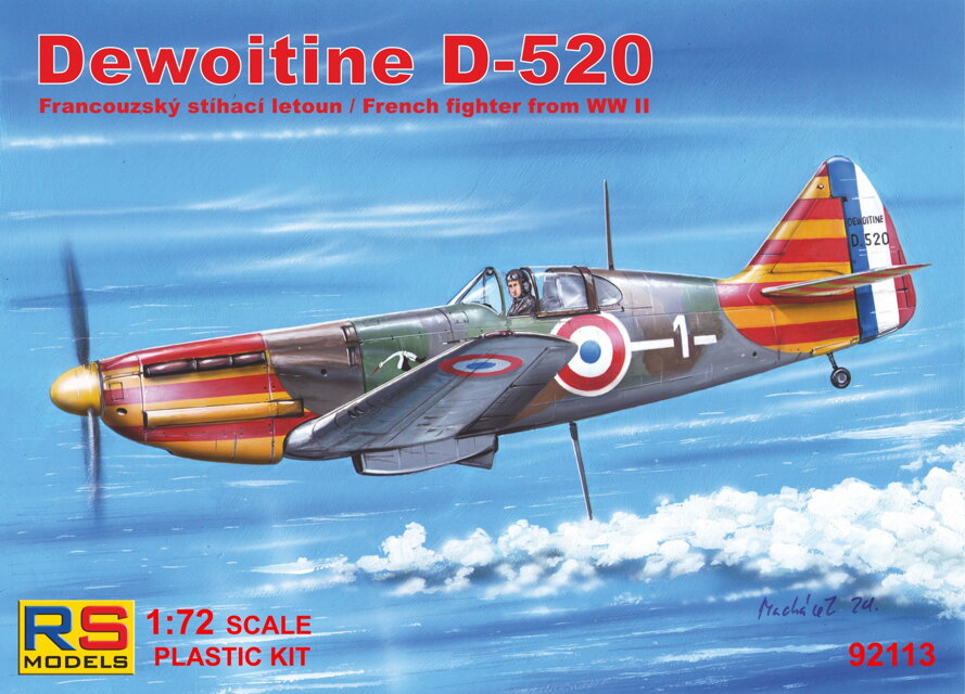 RS models 92113 Dewoitine D-520 