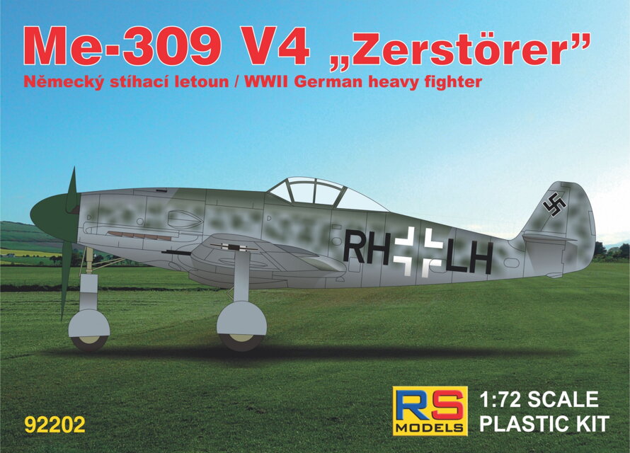 RS models Messerschmitt 309 V4