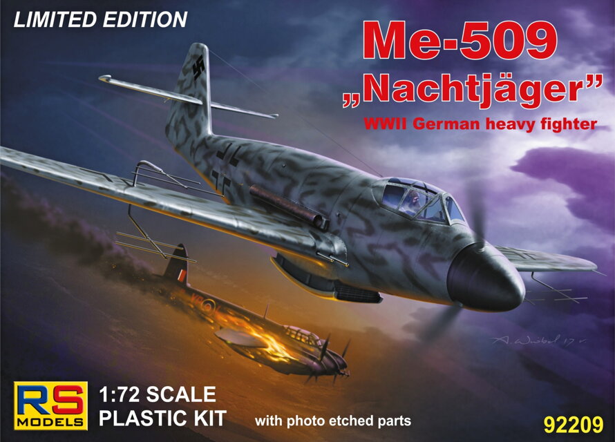 RS models 92209 Messerschmitt Me-509 