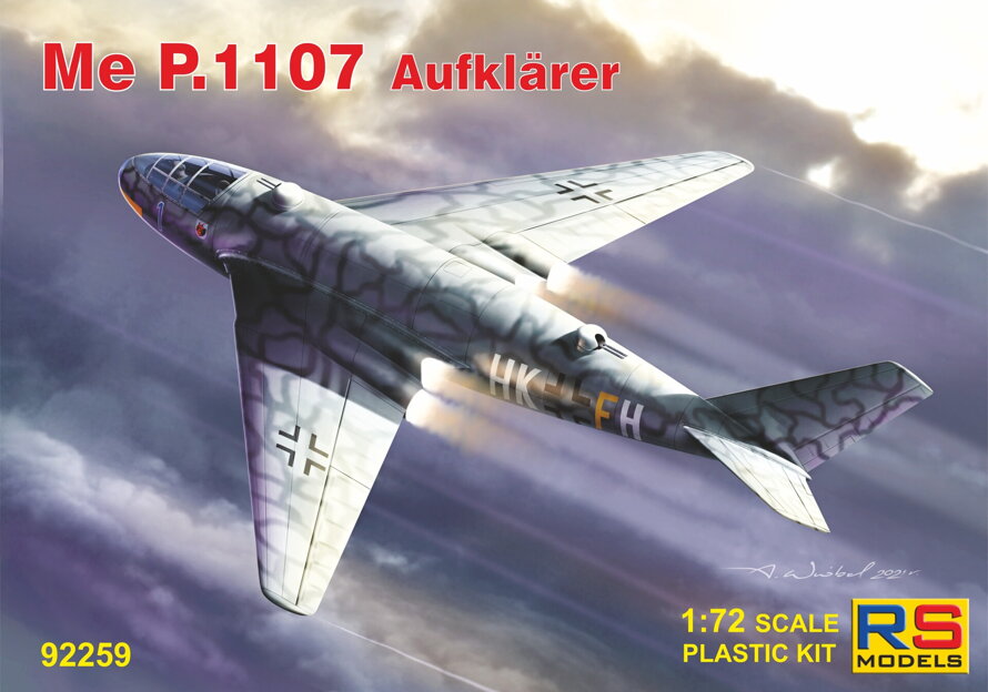 RS models Messerschmitt P.1107 Aufklärer