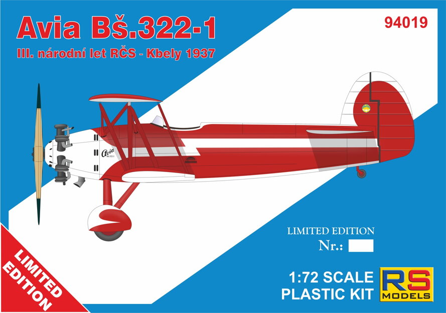 RS models 94019 Avia Bš.322 