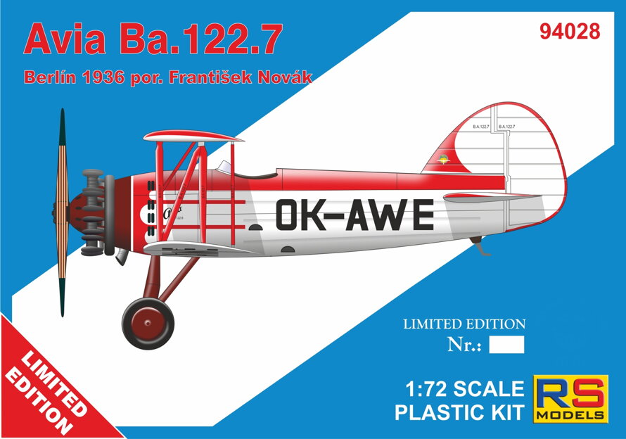 RS models 94028 Avia Ba.122.7 Fr. Novák