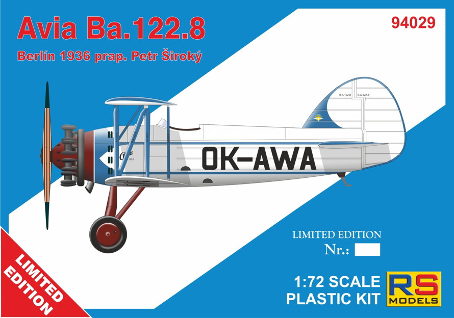 RS models 94029 Avia Ba.122.8 Petr Široký