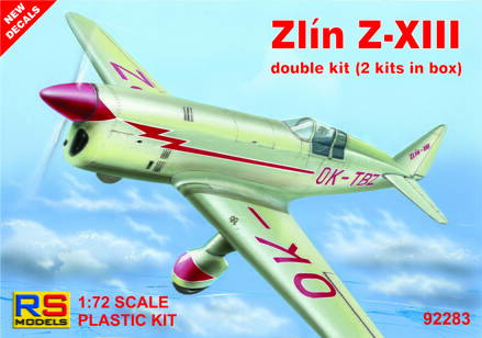 92283 Zlín Z-XIII "double kit"
