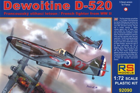 RS models 92090 Dewoitine D-520