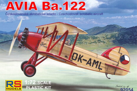 RS models 92054 Avia Ba.122 Pollux Engine