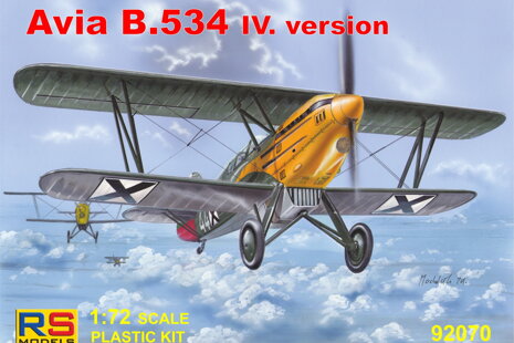 RS models 92070 Avia B.534 ČLH