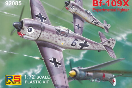 RS models 92085 Messerschmitt Bf 109X
