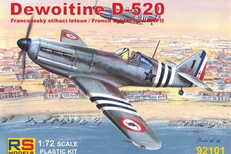 RS models 92101 Dewoitine D-520 FFI