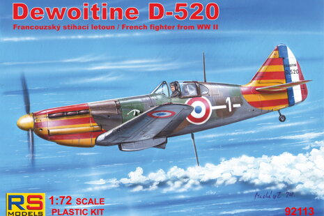 RS models 92113 Dewoitine D-520 