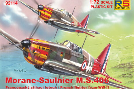 RS models 92114 Morane Saulnier MS.406 Vichy