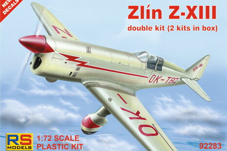 RS models 92283 Zlin-XIII Czechoslovak sport plane