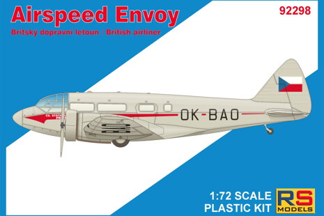 RS models 92298 Airspeed Envoy ČSA