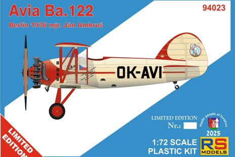 RS models Avia Ba.122.1 Berlin 1936 on Stock