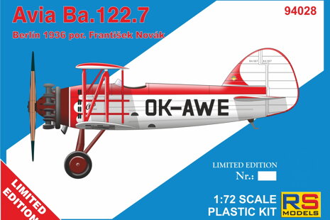 RS models 94028 Avia Ba.122.7 Fr. Novák