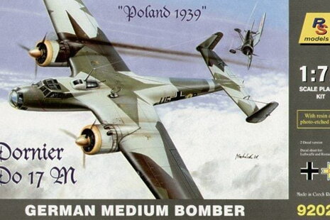 RS models 92027 Dornier 17M Poland 1939